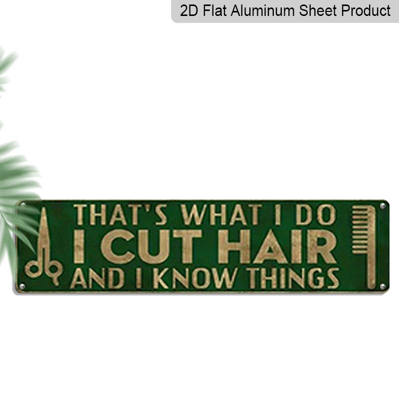 2D Flat, 1pc, I Cut Hair and I Know Things Metal Sign, Aluminum Decorative Sign, Novelty Street Sign, Home Decor, Room Decor, Wall Decor 40cm x 10cm
2D Flat, 1pc, I Cut Hair and I Know Things Metal Sign, Aluminum Decorative Sign, Novelty Street Sign, Home Decor, Room Decor, Wall Decor 40cm x 10cm