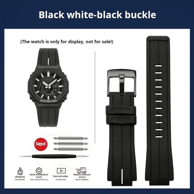 Силіконовий браслет Для Casio G-SHOCK GA-2100 Силіконовий ремінець GA2100 GA2110 GA-B2100 DW5600 GM5600 Модифікований чоловічий гумовий ремінець для годинника 16mm Convex
Силіконовий браслет Для Casio G-SHOCK GA-2100 Силіконовий ремінець GA2100 GA2110 GA-B2100 DW5600 GM5600 Модифікований чоловічий гумовий ремінець для годинника 16mm Convex