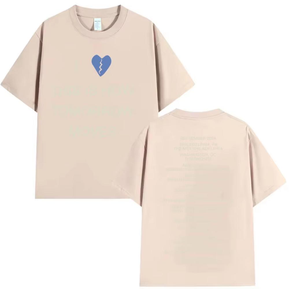 Beabadoobee I Love This Is How Tomorrow Moves Tour 2026 TShirt Unisex Women Vintage Harajuku Oversized Cotton Tshirts Summer Tops 4XL
Beabadoobee I Love This Is How Tomorrow Moves Tour 2026 TShirt Unisex Women Vintage Harajuku Oversized Cotton Tshirts Summer Tops 4XL