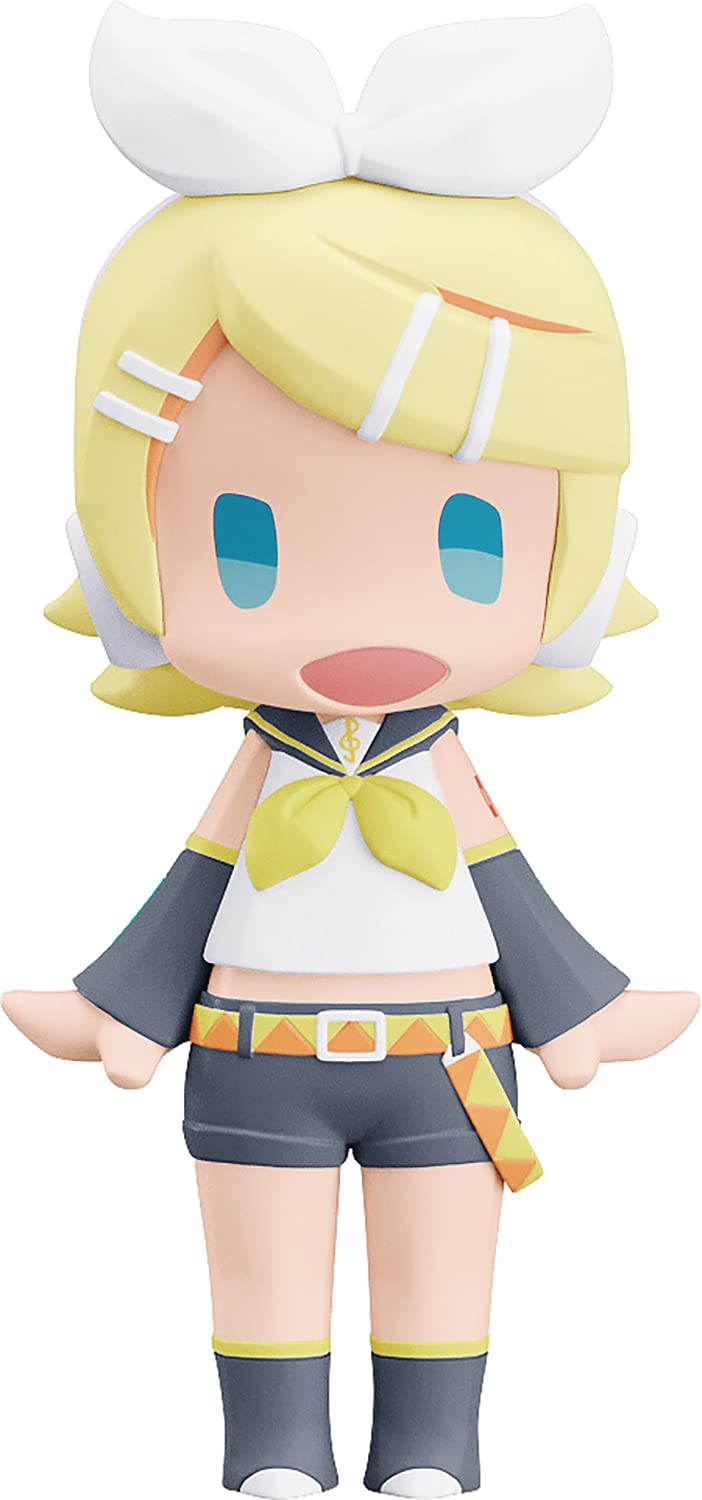 GOOD SMILE Character Vocal Series 02 Kagamine Rin Len Kagamine Rin Painted Movable Figure HELLO! Non-scale ABS&PVC
GOOD SMILE Character Vocal Series 02 Kagamine Rin Len Kagamine Rin Painted Movable Figure HELLO! Non-scale ABS&PVC