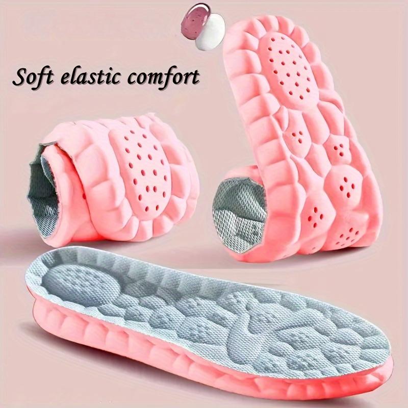 Мягкие эластичные комфортные стельки для женщин и мужчин, спортивные вставки 35-36 розовый 
Мягкие эластичные комфортные стельки для женщин и мужчин, спортивные вставки 35-36 розовый