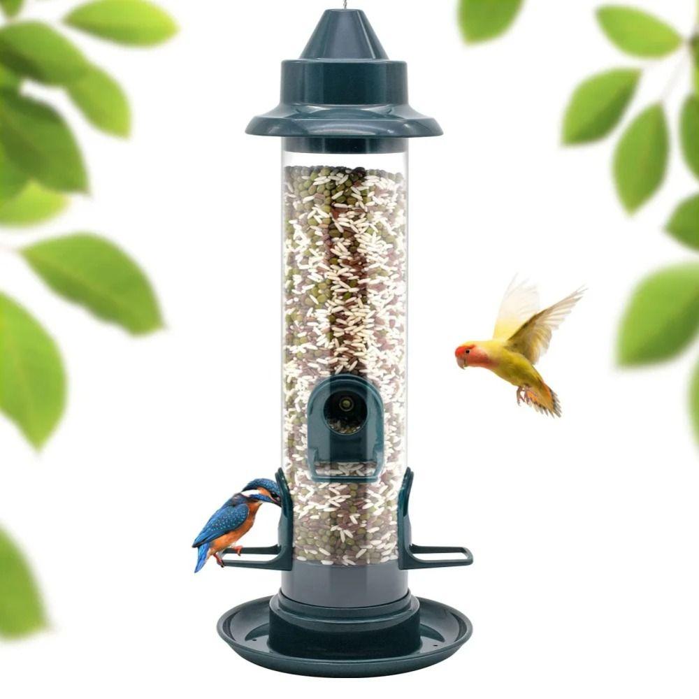 Anti Squirrel Bird Feeder Plastic Bird Feeding Bowl Bird Hanging Food Dispenser Garden зелёный
Anti Squirrel Bird Feeder Plastic Bird Feeding Bowl Bird Hanging Food Dispenser Garden зелёный
