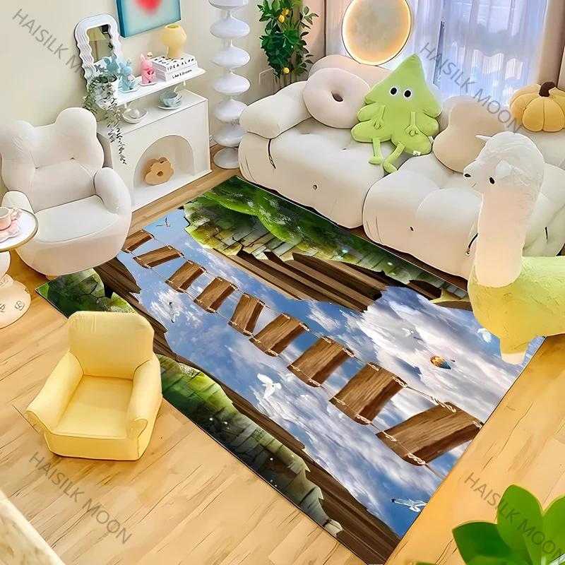 Шедевр 3D-иллюзии Креативный Океан Небо Ночное Небо Подвесной мост Принт Ковер Детский игровой коврик Интересные коврики для домашнего декора 40x60cm (16x24in)
Шедевр 3D-иллюзии Креативный Океан Небо Ночное Небо Подвесной мост Принт Ковер Детский игровой коврик Интересные коврики для домашнего декора 40x60cm (16x24in)