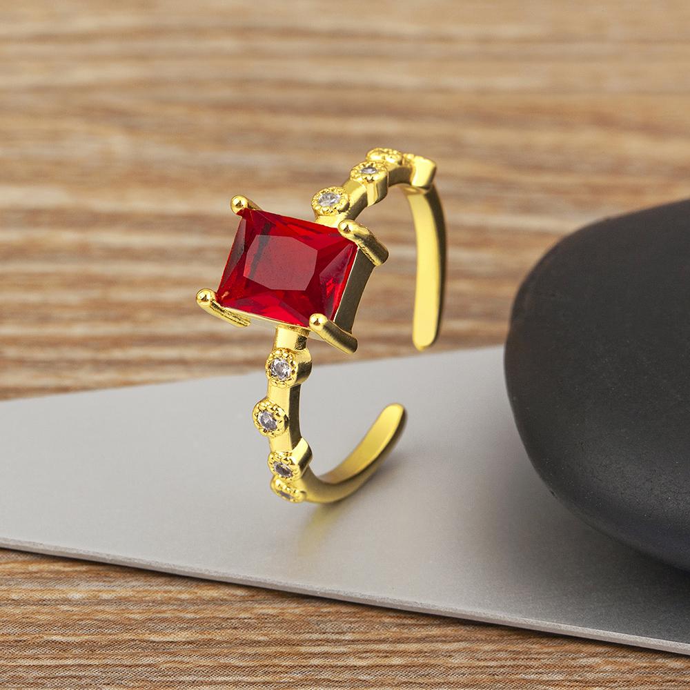 Nidin Classic New Design Inlaid Zircon Open Rings 3 Colors For Women Female Daily Jewelry Party Wholesale Accessories Gifts красный
Nidin Classic New Design Inlaid Zircon Open Rings 3 Colors For Women Female Daily Jewelry Party Wholesale Accessories Gifts красный