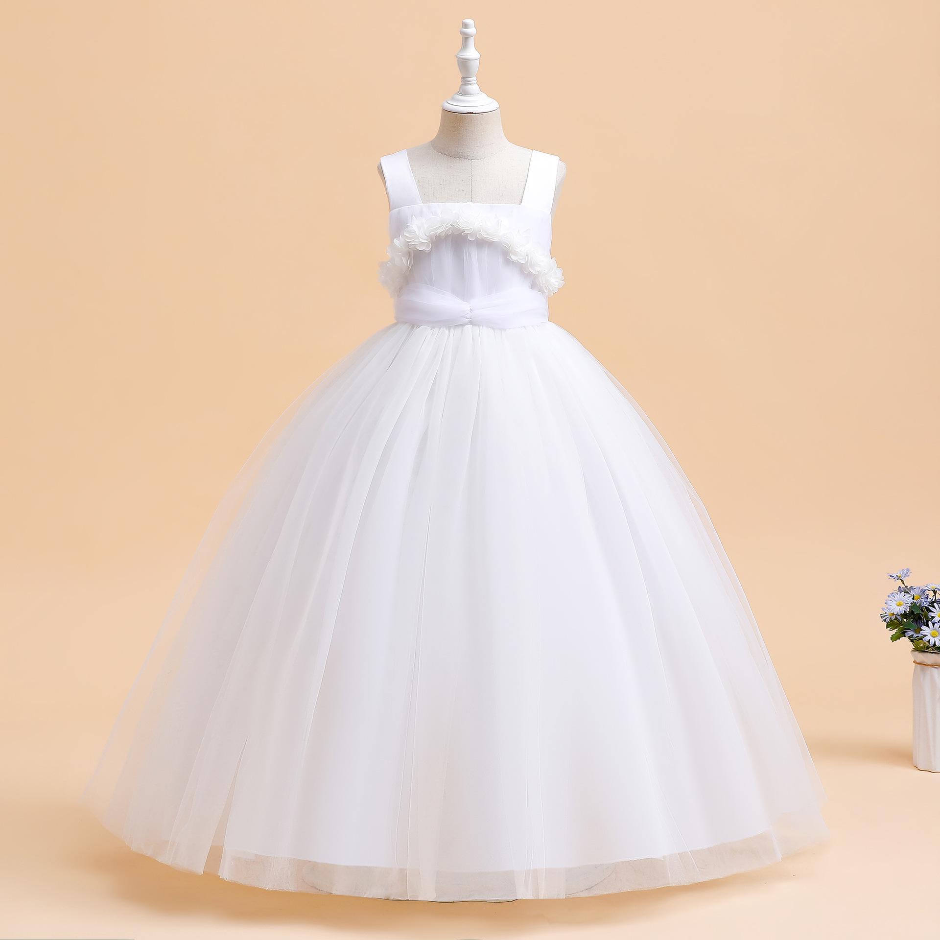European Princess Style Formal Dress for Girls - Elegant Birthday and Show Long Gown 130cm білий
European Princess Style Formal Dress for Girls - Elegant Birthday and Show Long Gown 130cm білий