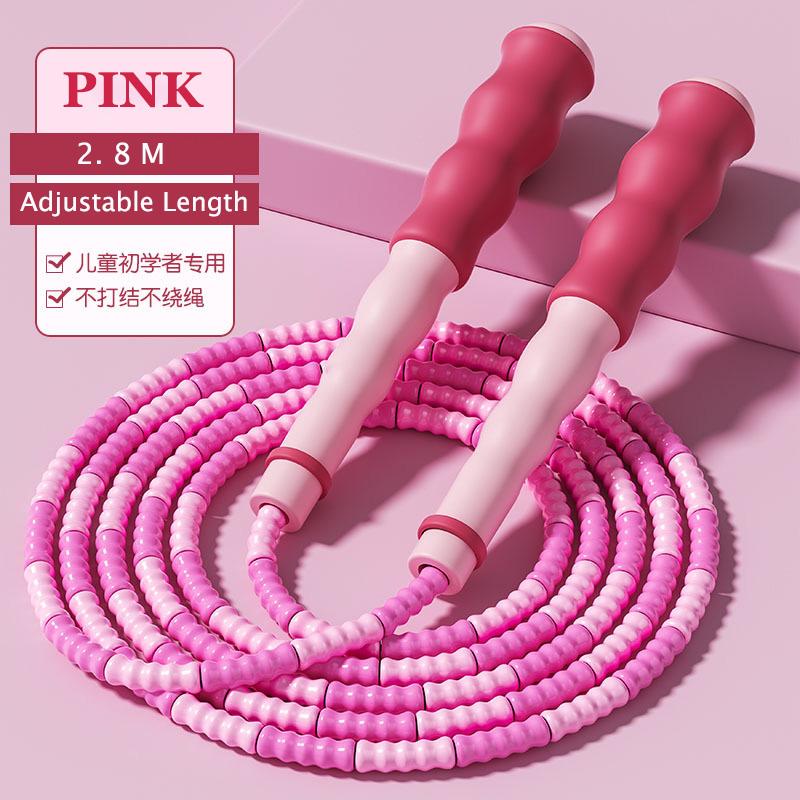 2.8M Exercise Rope Jump Rope Bamboo PVC Beginner Adult Child Soft Beaded No Tangle Segmented Fitness Skipping Cable Workout
2.8M Exercise Rope Jump Rope Bamboo PVC Beginner Adult Child Soft Beaded No Tangle Segmented Fitness Skipping Cable Workout