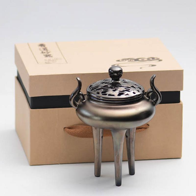 Incense Burner Ceramic Incense Holder Adorned with Cloud Patterns Buddha Decoration Elegant Chinese Incense Burner Home Décor
Incense Burner Ceramic Incense Holder Adorned with Cloud Patterns Buddha Decoration Elegant Chinese Incense Burner Home Décor