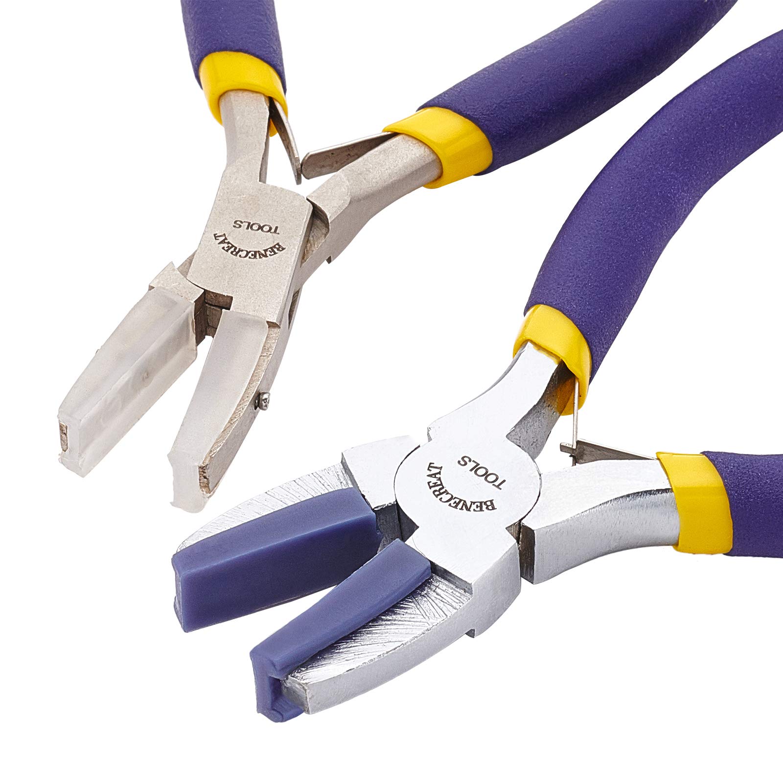 BENECREAT Clasp Pliers Nylon Jaw Pliers Set Flat Pliers Pliers Pliers Jewelry Tools Pliers Set Accessories Production Jewelry Making DIY Craft 
BENECREAT Clasp Pliers Nylon Jaw Pliers Set Flat Pliers Pliers Pliers Jewelry Tools Pliers Set Accessories Production Jewelry Making DIY Craft