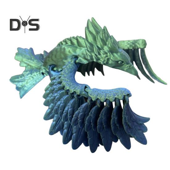 Фигурка Феникса, напечатанная на 3D-принтере, подвижные суставы, красочная фигурка птицы, шарнирная модель животного, игрушка-фиджет, украшение для домашнего офиса, рабочего стола, орнамент армия зеленый
Фигурка Феникса, напечатанная на 3D-принтере, подвижные суставы, красочная фигурка птицы, шарнирная модель животного, игрушка-фиджет, украшение для домашнего офиса, рабочего стола, орнамент армия зеленый