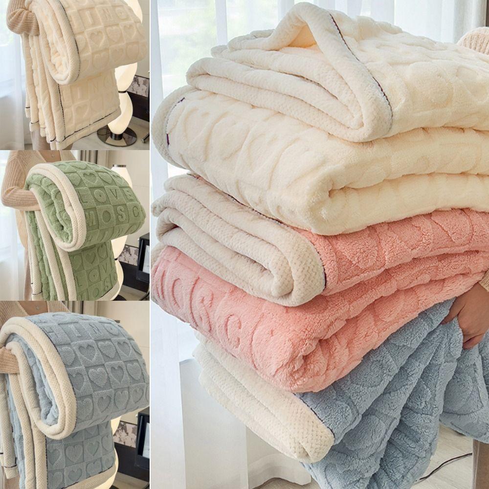 Double Sided Warm Blanket Fleece Conditioning Quilt New Throw Blanket Home Office хакі
Double Sided Warm Blanket Fleece Conditioning Quilt New Throw Blanket Home Office хакі