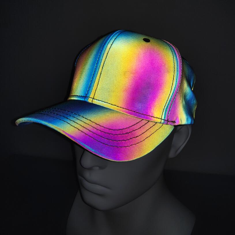 Men night reflective baseball cap street hip hop sport hat unisex adjustable nightclub stage performance snapback Adjustable
Men night reflective baseball cap street hip hop sport hat unisex adjustable nightclub stage performance snapback Adjustable