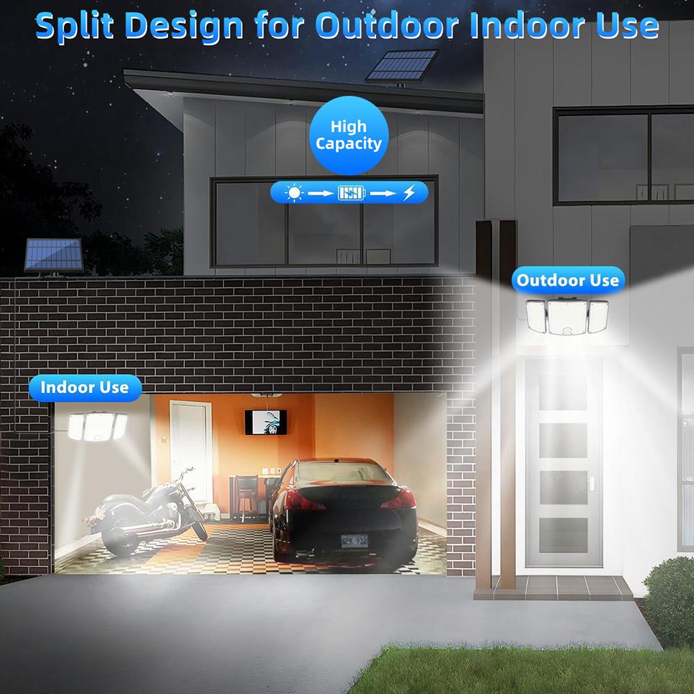 TG-TY01040 278 LED 3-Head Solar Powered Wall Light with Remote Control Waterproof Garden Lamp,Large Panel A
TG-TY01040 278 LED 3-Head Solar Powered Wall Light with Remote Control Waterproof Garden Lamp,Large Panel A
