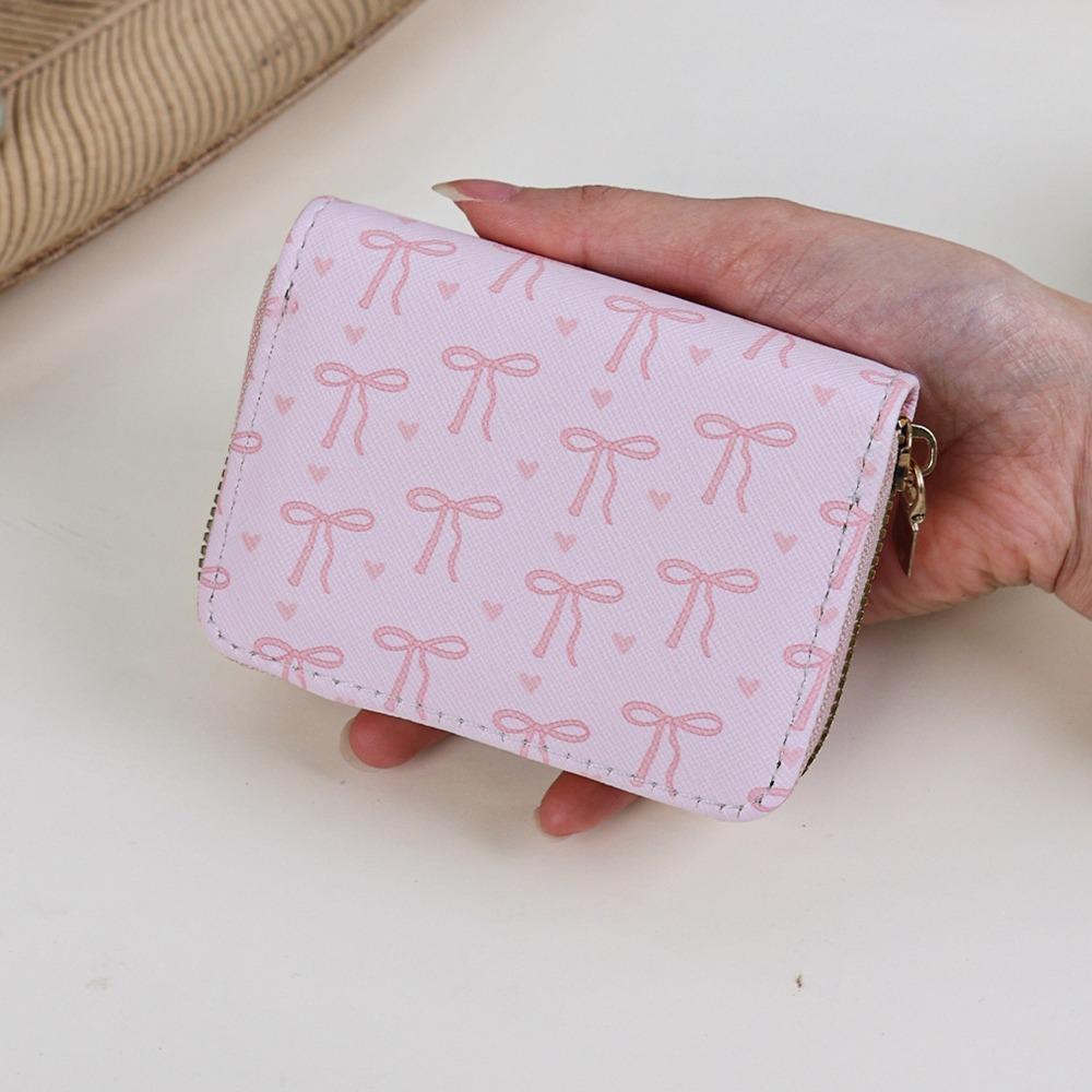 Fashion Bow Credit Card Holder PU Roomy Card Case Lightweight Portable Coin Purse for Women Girls розовый
Fashion Bow Credit Card Holder PU Roomy Card Case Lightweight Portable Coin Purse for Women Girls розовый