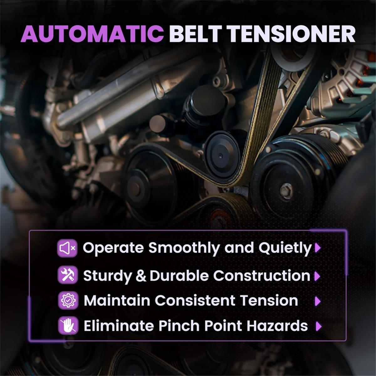38158 Automatic Belt Tensioner Assembly for - V8 4.8L, 5.3L, 6.0L, 6.2L China Mainland
38158 Automatic Belt Tensioner Assembly for - V8 4.8L, 5.3L, 6.0L, 6.2L China Mainland