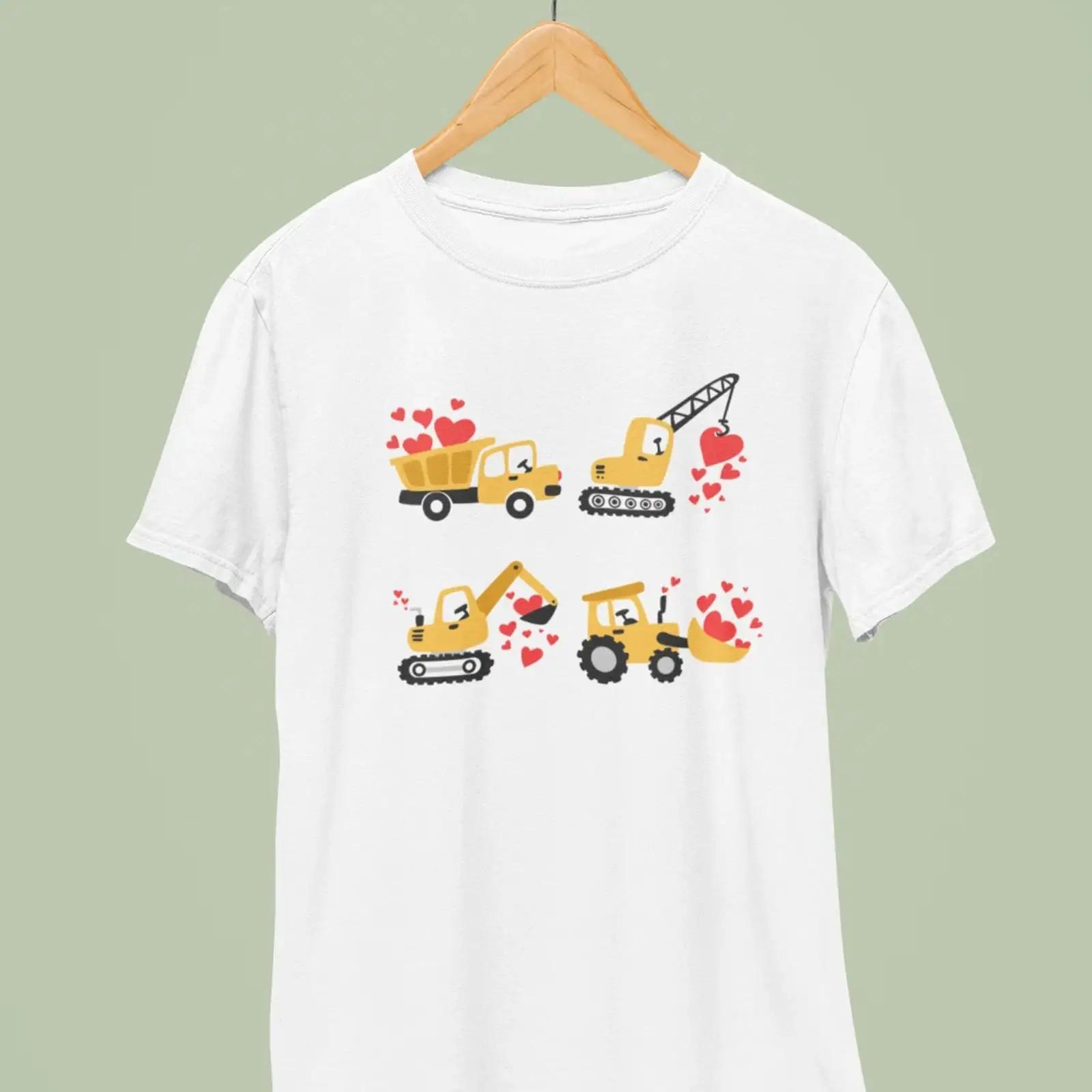 Valentine Construction T Shirt Cute Funny Builder vintage Washed homme Casual Comfortable Soft Versatile Top For Everyday Wear 5XL різнокольоровий
Valentine Construction T Shirt Cute Funny Builder vintage Washed homme Casual Comfortable Soft Versatile Top For Everyday Wear 5XL різнокольоровий