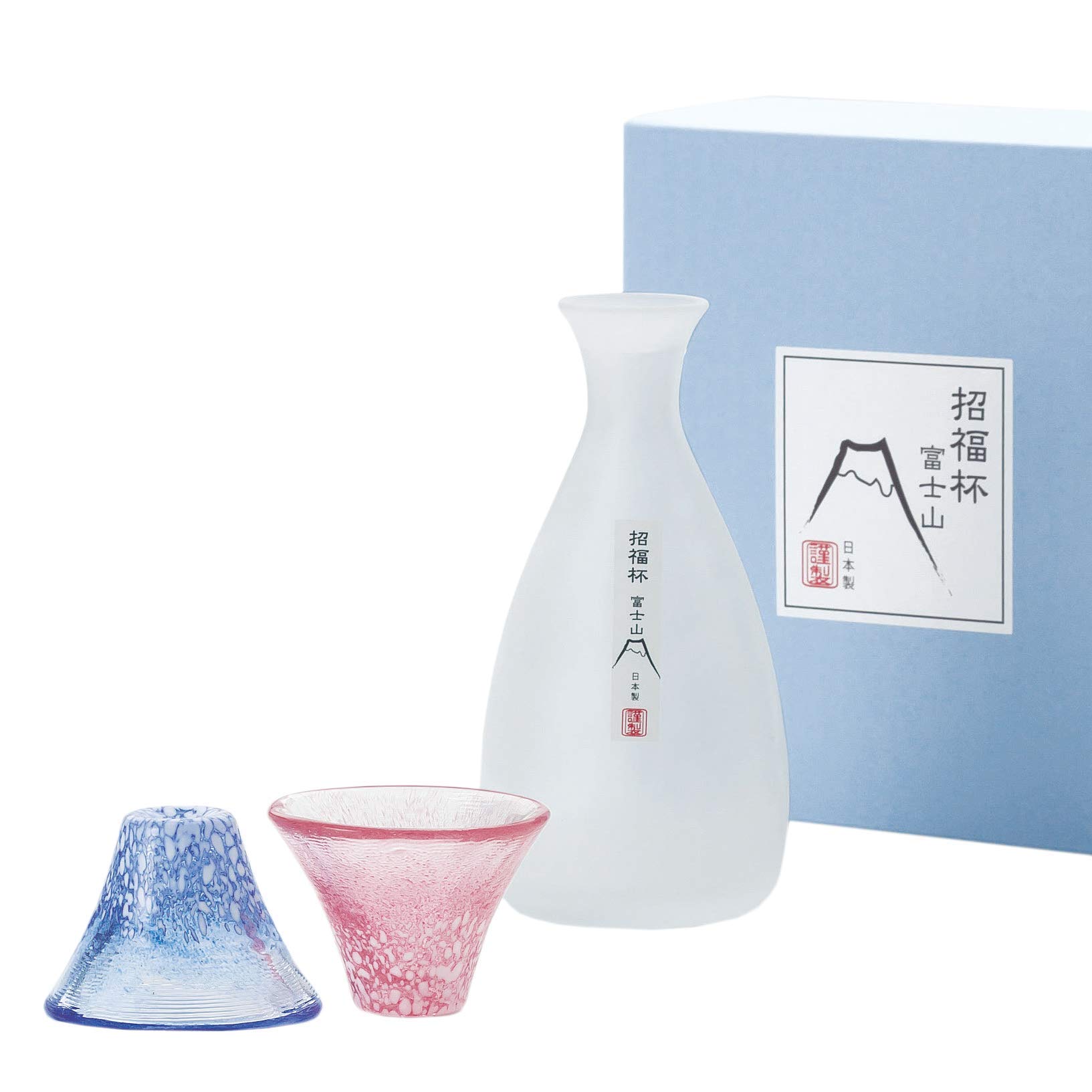Toyo Sasaki Glass Cold Sake Set Shofuku Cup Fuji Made in Japan Cup 35ml Sake Kuri 270ml Blue Red White Set of 3 Diameter Cold Sake Diameter cm Mt. & &
Toyo Sasaki Glass Cold Sake Set Shofuku Cup Fuji Made in Japan Cup 35ml Sake Kuri 270ml Blue Red White Set of 3 Diameter Cold Sake Diameter cm Mt. & &