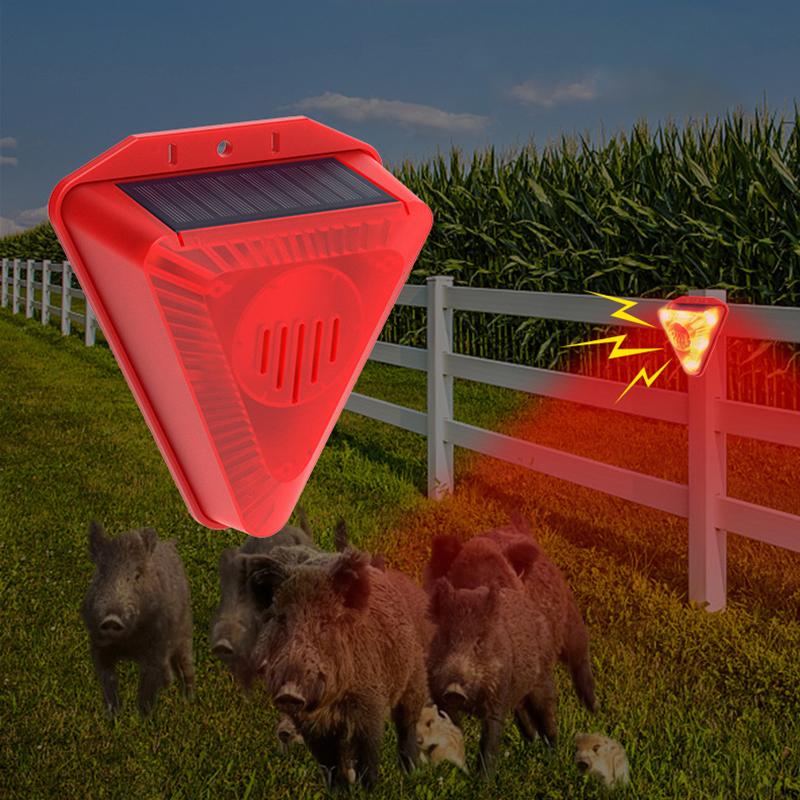 Solar Alarm Warning Light Sound And Light Solar Powered Lamp Outdoor Waterproof Orchards Paddy Fields Farmland Security Lamp 1 pc чёрный
Solar Alarm Warning Light Sound And Light Solar Powered Lamp Outdoor Waterproof Orchards Paddy Fields Farmland Security Lamp 1 pc чёрный