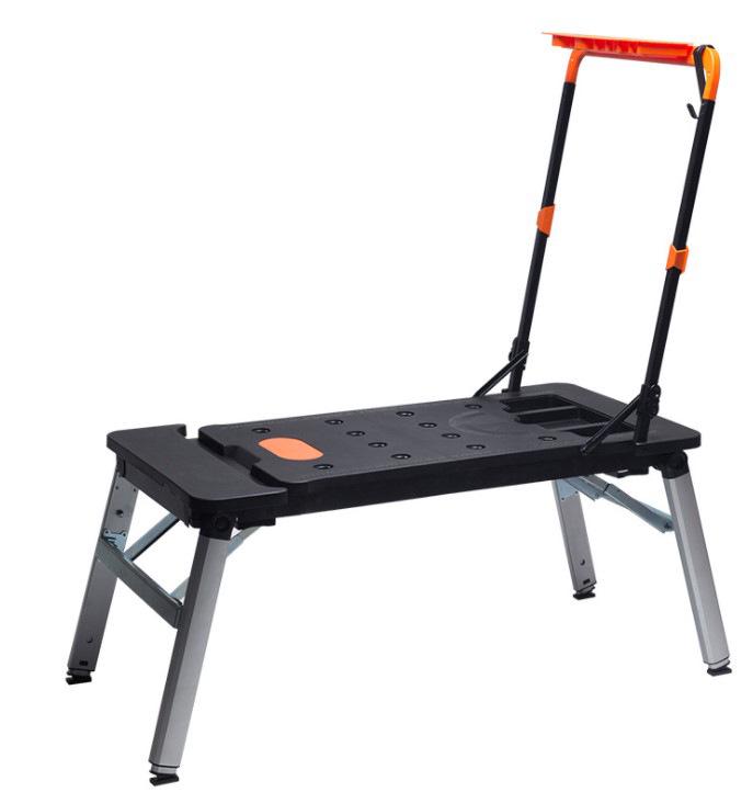 7-in-1 Multi-Use Ladder & Workbench with Mobile Scaffolding Platform
7-in-1 Multi-Use Ladder & Workbench with Mobile Scaffolding Platform