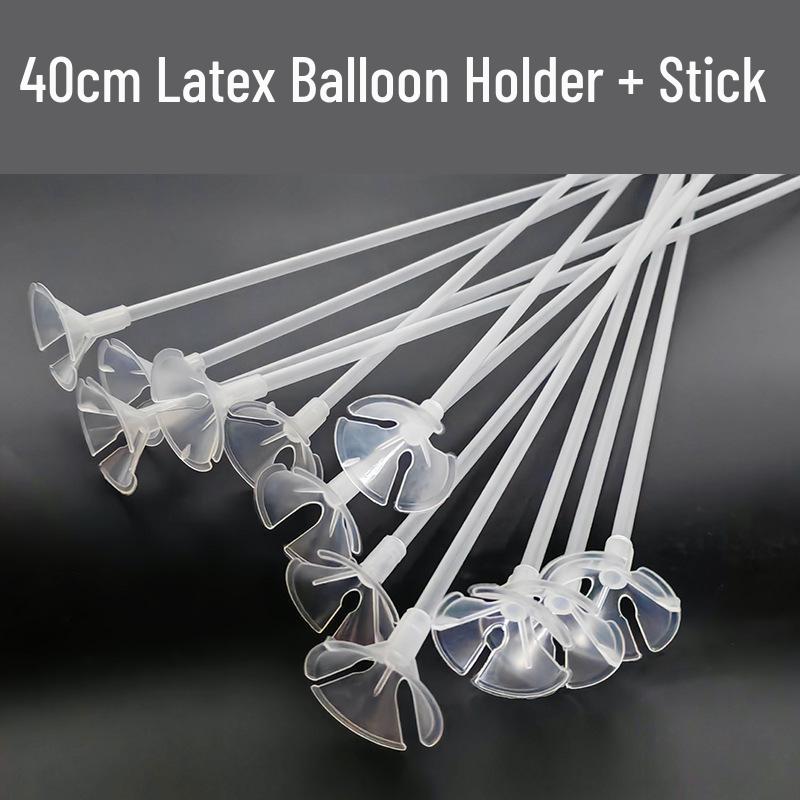 40cm Transparent Balloon Stick Holder & Clip for Bouquet or Small Balloons
40cm Transparent Balloon Stick Holder & Clip for Bouquet or Small Balloons