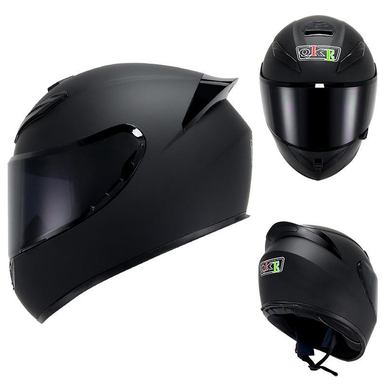 Сертификация DOT Безопасный Мотоциклетный Шлем Фулфейс Для Гонок Мотокросса Езды на Мотоцикле Мотошлемы Мягкая Комфортная Подкладка L