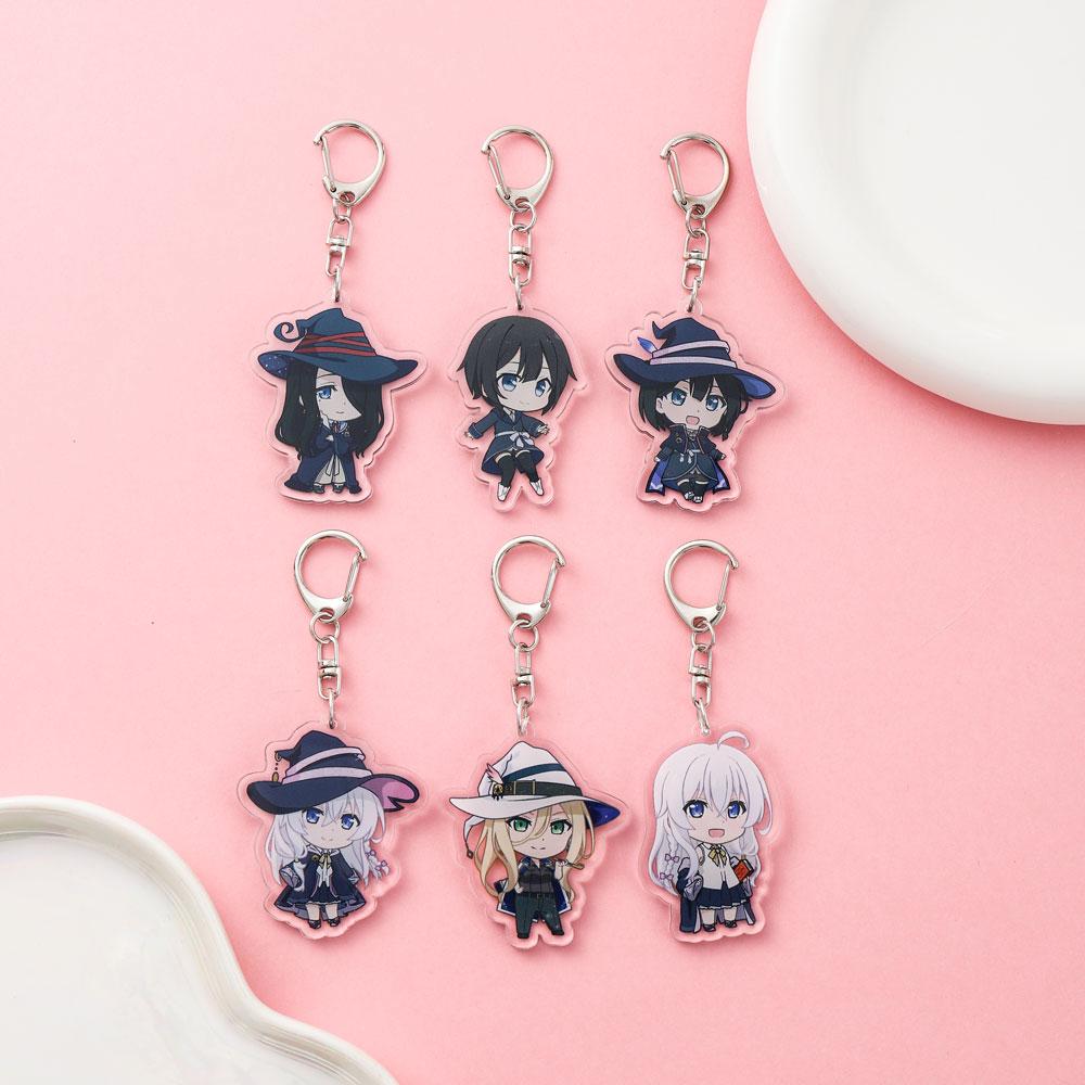 1/6Pcs Anime The Journey of Elaina Acrylic Car Keychain Backpack Pendant Funny Bag Charms Accessories Decoration Holiday Gifts 5cm
1/6Pcs Anime The Journey of Elaina Acrylic Car Keychain Backpack Pendant Funny Bag Charms Accessories Decoration Holiday Gifts 5cm