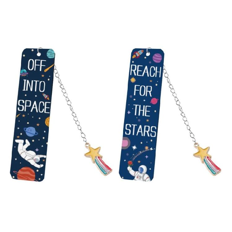 2x Astronaut Book Marker Starry Skies Theme Book Page Marker Metal Bookmarks
2x Astronaut Book Marker Starry Skies Theme Book Page Marker Metal Bookmarks