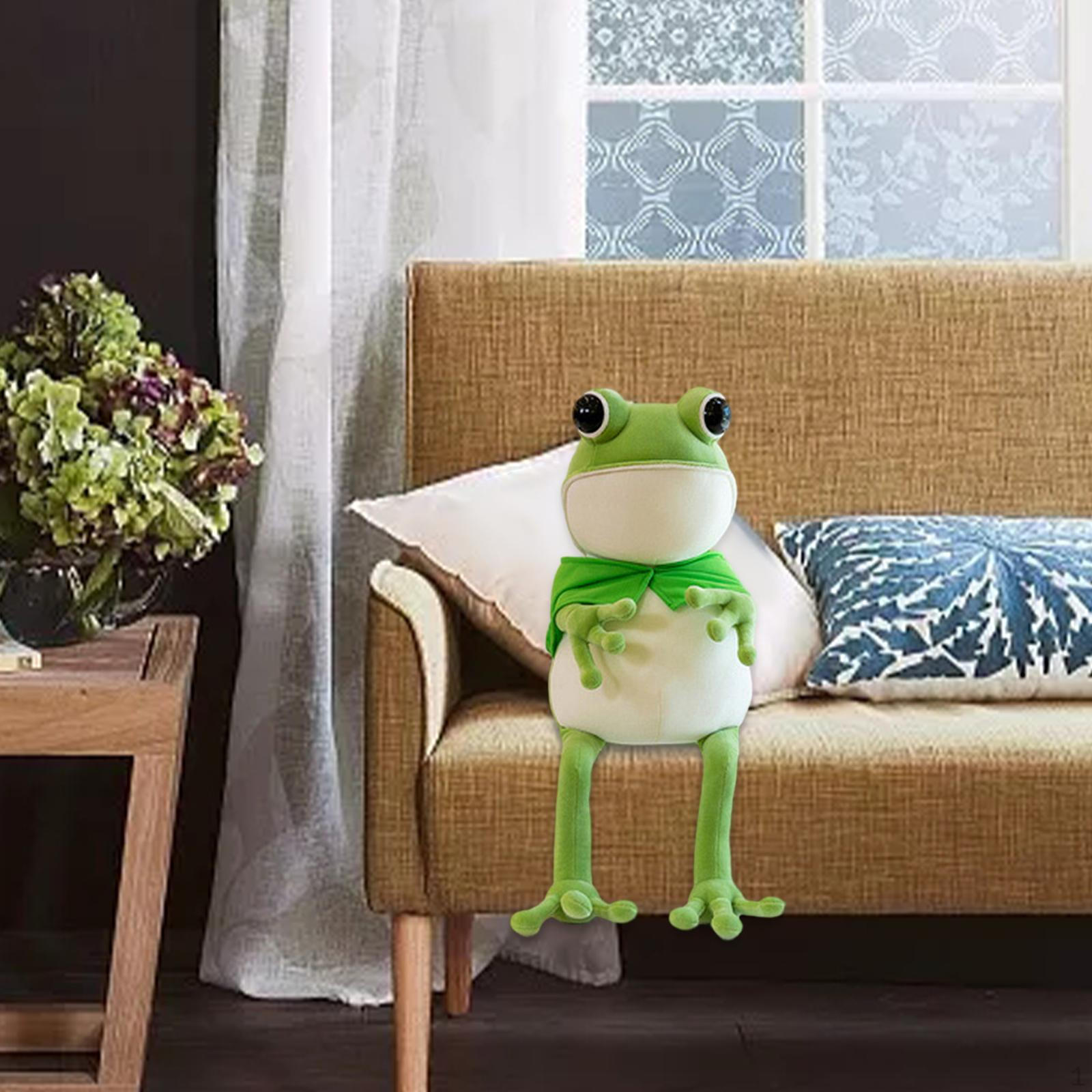 Cute Frog Plush Toy Ornaments, Soft Photo Props Gift, Stuffed Doll 45cm
Cute Frog Plush Toy Ornaments, Soft Photo Props Gift, Stuffed Doll 45cm