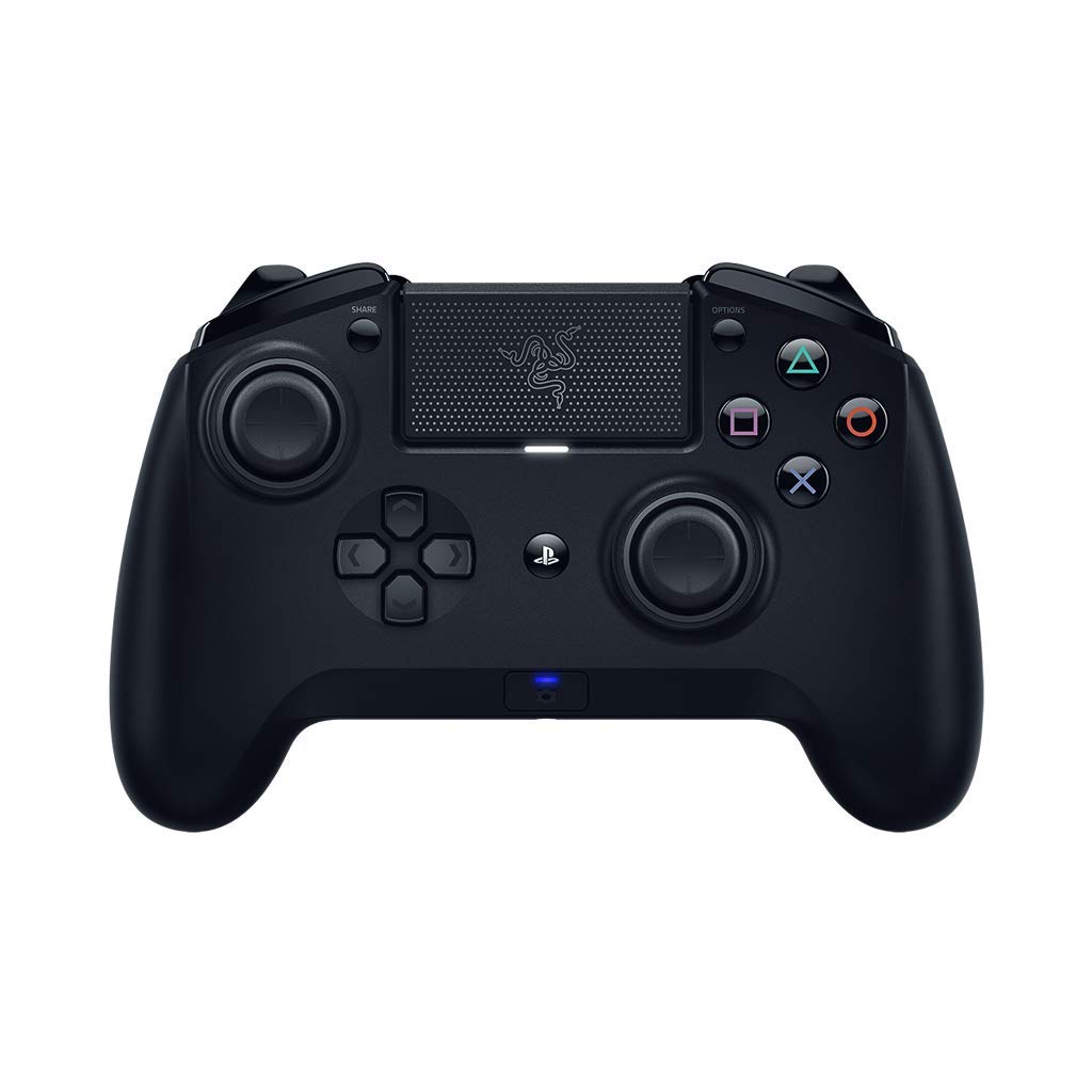Razer Raiju Tournament Edition PS4 Офіційно ліцензована версія контролера з новою мікропрограмою від японської авторизованої дротової/бездротової мережі [Гарантовано чорний
Razer Raiju Tournament Edition PS4 Офіційно ліцензована версія контролера з новою мікропрограмою від японської авторизованої дротової/бездротової мережі [Гарантовано чорний