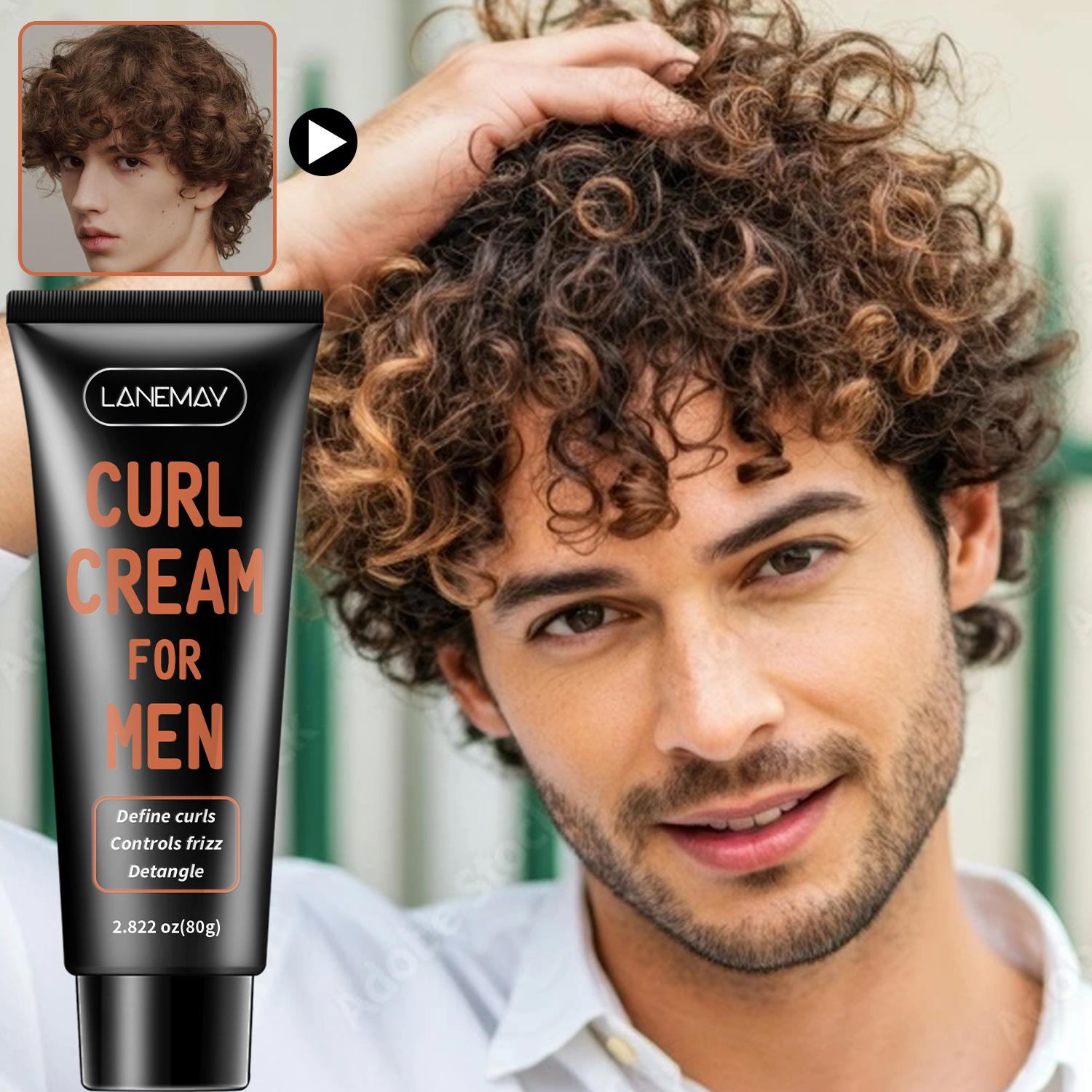 Крем для кудрей для мужчин - Глубокое увлажнение, Обеспечивает четкость локонов, Распутывает - Гибкая фиксация для волнистых, кудрявых и вьющихся волос, 60 г
Крем для кудрей для мужчин - Глубокое увлажнение, Обеспечивает четкость локонов, Распутывает - Гибкая фиксация для волнистых, кудрявых и вьющихся волос, 60 г