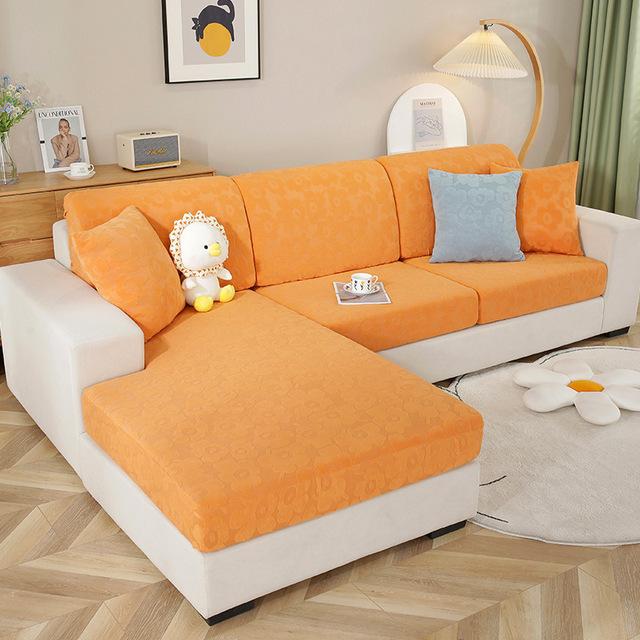 Elastic Sofa Cover Dust Resist Solid Color Jacquard Thickening Living Room Couch Cover Non -Slip Full Wrap Sofa Cushion Covering 1 2 3 1pc Normal size-S
Elastic Sofa Cover Dust Resist Solid Color Jacquard Thickening Living Room Couch Cover Non -Slip Full Wrap Sofa Cushion Covering 1 2 3 1pc Normal size-S