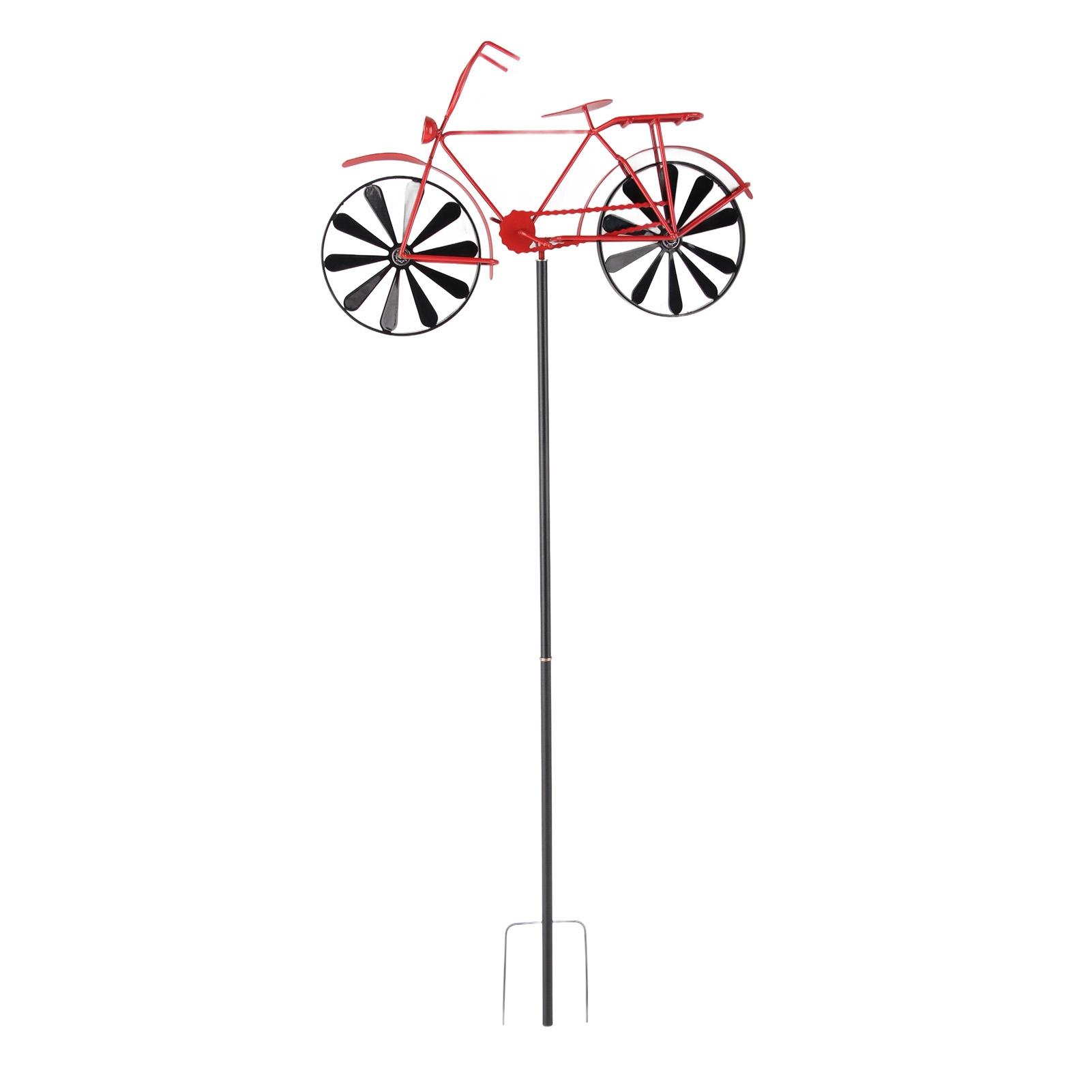 Bike Wind Spinners Vintage Bicycle Metal Wind Spinner Vintage Style Stake Decoration for Yard Garden Red
Bike Wind Spinners Vintage Bicycle Metal Wind Spinner Vintage Style Stake Decoration for Yard Garden Red