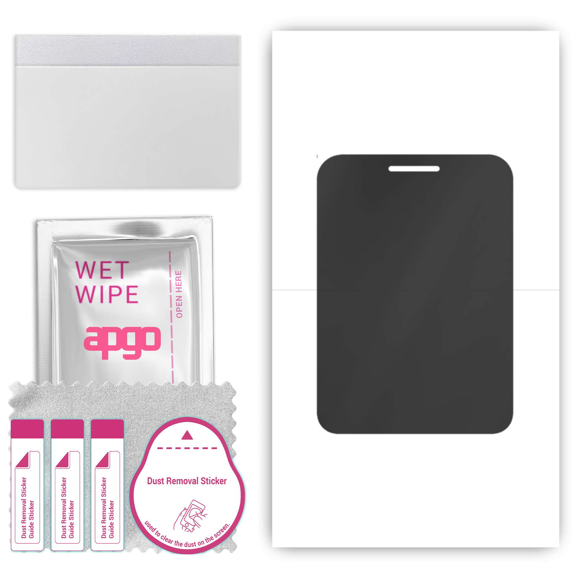 apgo Hydrogel Privacy Matte Screen Protector for Alcatel 3080 4G, Anti Spy, Hydrogel Film, Flexible, Soft TPU with positioning layer easy installation
apgo Hydrogel Privacy Matte Screen Protector for Alcatel 3080 4G, Anti Spy, Hydrogel Film, Flexible, Soft TPU with positioning layer easy installation