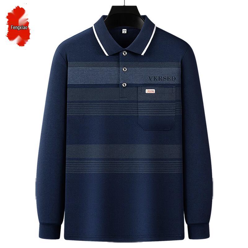 Men s Business Casual Striped Long-Sleeve Polo Shirt 50/L
Men s Business Casual Striped Long-Sleeve Polo Shirt 50/L