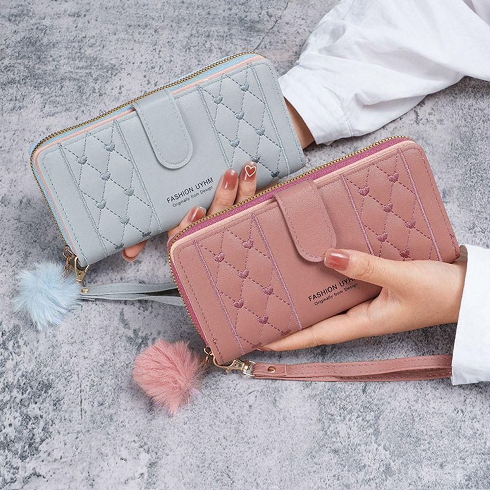 Minimalist Women s Wallet Solid Color Long Clutch Bag Fashion Student Wallet Card Bag чорний
Minimalist Women s Wallet Solid Color Long Clutch Bag Fashion Student Wallet Card Bag чорний