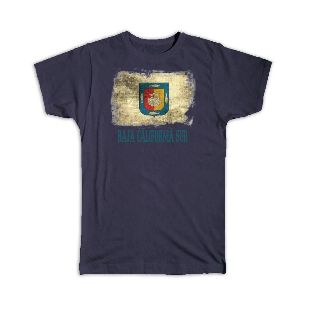 Gift T-Shirt : Baja California Sur Mexico Distressed Flag Vintage Mexican Expat S
Gift T-Shirt : Baja California Sur Mexico Distressed Flag Vintage Mexican Expat S