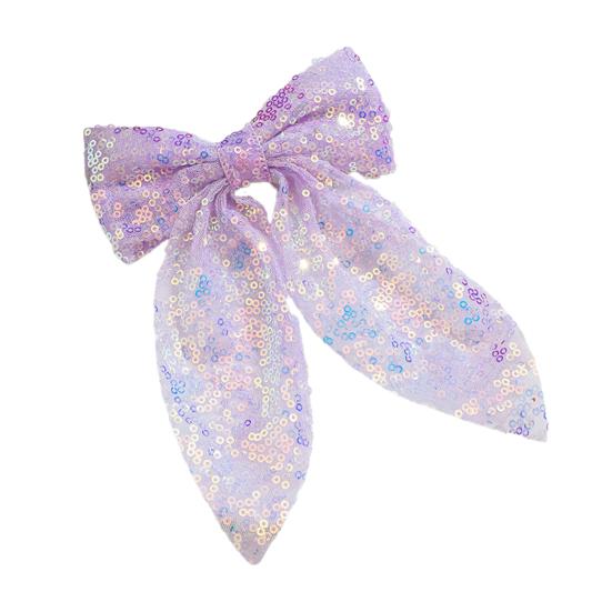 Girls Hair Pin Shiny Sequins Lightweight Breathable Fabric Hair Clip Bow Hair Accessories Party Photo Prop
Girls Hair Pin Shiny Sequins Lightweight Breathable Fabric Hair Clip Bow Hair Accessories Party Photo Prop