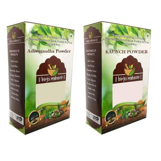 Birju Mahavir Kaunch - Ashwagandha Powder 100 GR Each
Birju Mahavir Kaunch - Ashwagandha Powder 100 GR Each