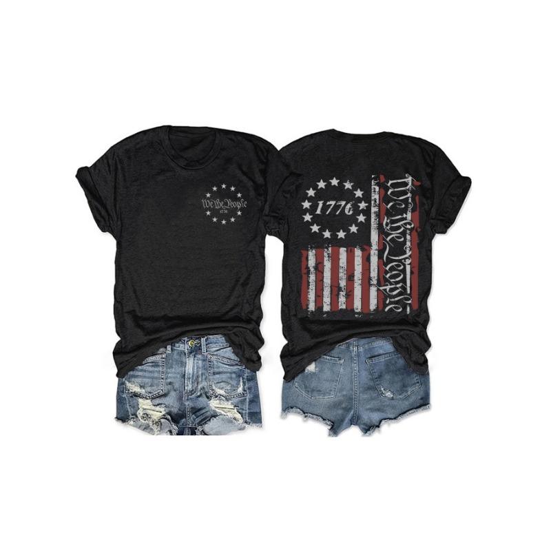 Женская мода повседневная летняя весна звездный принт короткий рукав О-образный вырез блузки и рубашки L чёрный
Женская мода повседневная летняя весна звездный принт короткий рукав О-образный вырез блузки и рубашки L чёрный