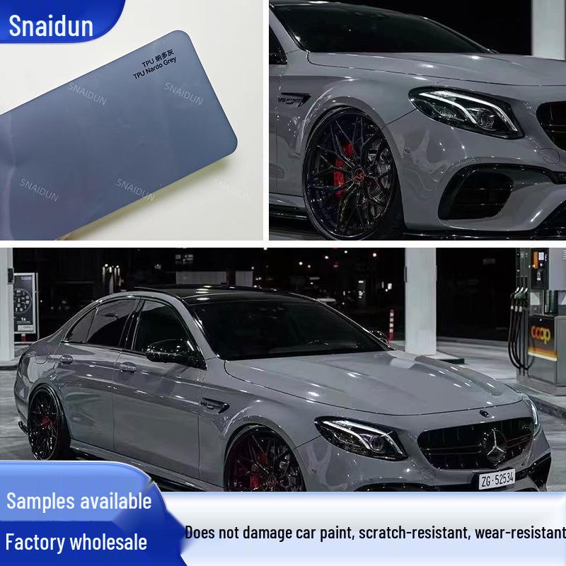 Nardo Gray TPU Color-Changing Invisible Car Wrap: Full Paint Protection Anti-Scratch Film Sticker. Nardo Gray
Nardo Gray TPU Color-Changing Invisible Car Wrap: Full Paint Protection Anti-Scratch Film Sticker. Nardo Gray