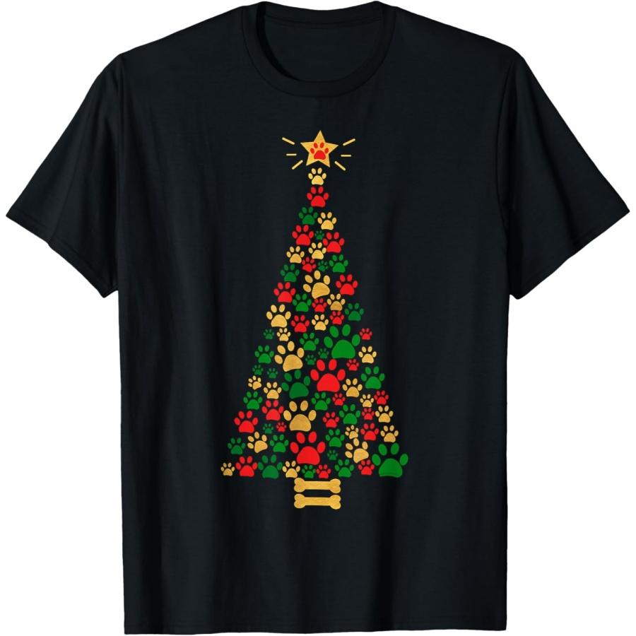 Dog Lovers Cute and Funny Dog Paws Prints Tree Christmas T-Shirt XXXXXL чорний
Dog Lovers Cute and Funny Dog Paws Prints Tree Christmas T-Shirt XXXXXL чорний