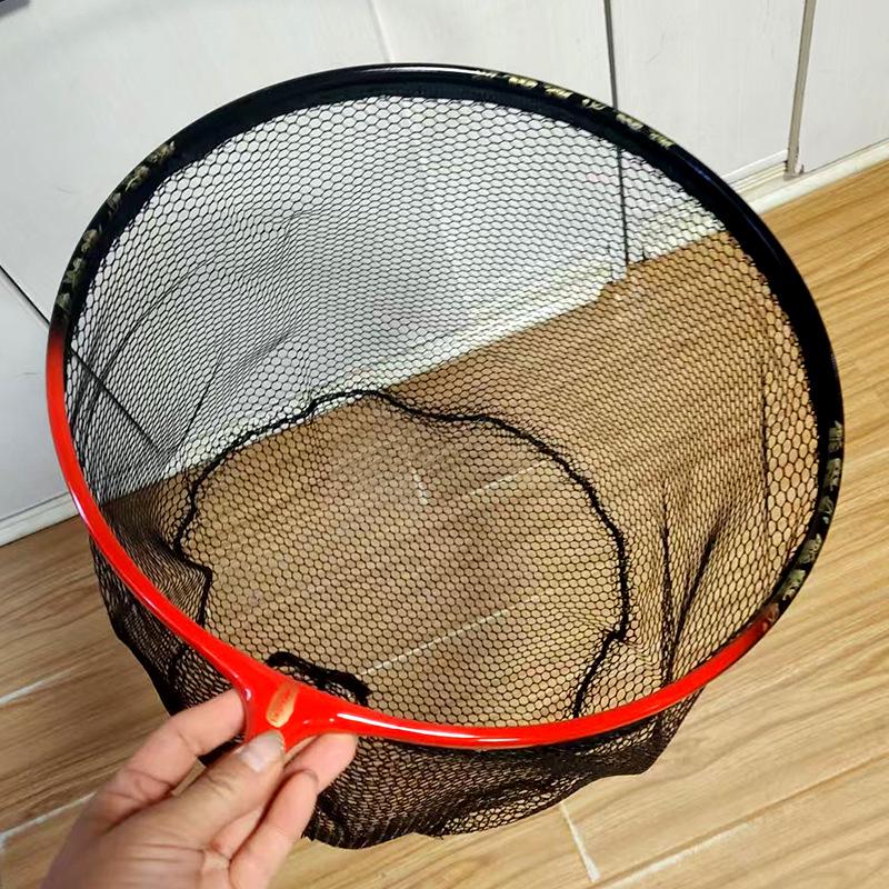 Enhanced Anti-Snag Quick-Dry Fishing Net Head - Durable, Thickened Adhesive Design for Superior Catching Performance. Single Net Fabric
Enhanced Anti-Snag Quick-Dry Fishing Net Head - Durable, Thickened Adhesive Design for Superior Catching Performance. Single Net Fabric