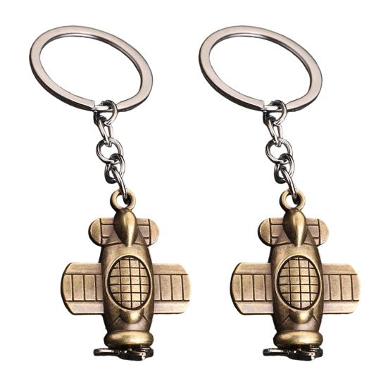2PCS Aircraft Keychain Retro Airplane Shape Durable Alloy Key Ring Vintage Style Keychain for Handbags Purse Charm A
2PCS Aircraft Keychain Retro Airplane Shape Durable Alloy Key Ring Vintage Style Keychain for Handbags Purse Charm A