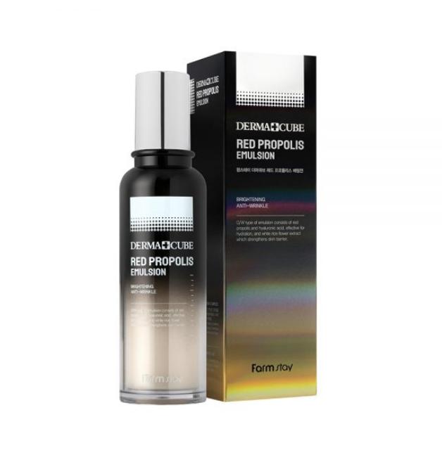 FARM STAY Derma Cube Красная эмульсия прополиса 140 мл (3 варианта) 
FARM STAY Derma Cube Красная эмульсия прополиса 140 мл (3 варианта)