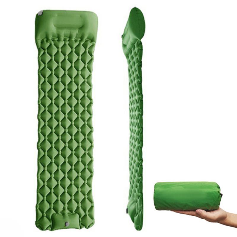 Outdoor Inflatable Camping Mattress Inflatable with Pillow Beach Mattress Ultra Light Hiking Picnic Portable Tent Air
Outdoor Inflatable Camping Mattress Inflatable with Pillow Beach Mattress Ultra Light Hiking Picnic Portable Tent Air