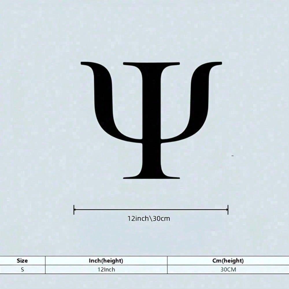 Vintage Psychology Metal Wall Art Mental Health Decor Durable Science Gift for Study 30x25
Vintage Psychology Metal Wall Art Mental Health Decor Durable Science Gift for Study 30x25