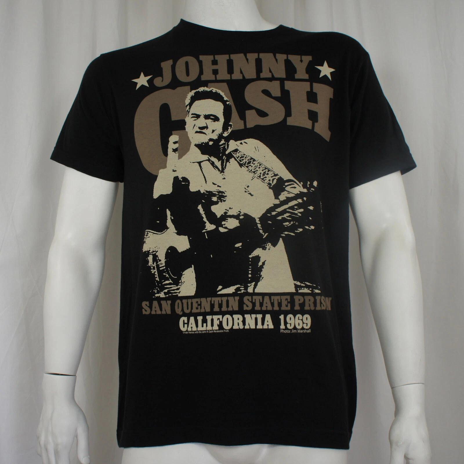 Authentic JOHNNY CASH Outlaw Finger Jim Marshall Prison Photo T-Shirt S-2XL NEW S
Authentic JOHNNY CASH Outlaw Finger Jim Marshall Prison Photo T-Shirt S-2XL NEW S