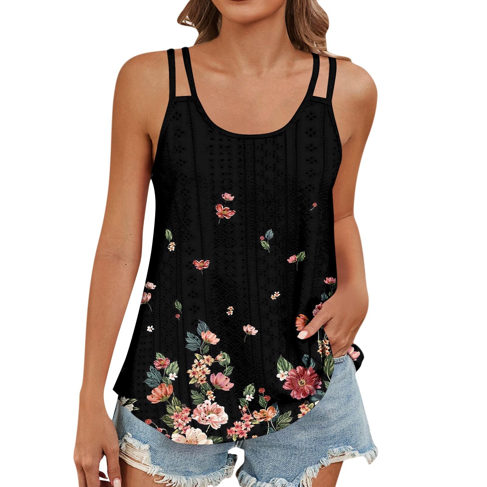 Women s Fashionable Casual Vest Gradient Color Printed U Neck Sleeveless Camisole Top XL чорний
Women s Fashionable Casual Vest Gradient Color Printed U Neck Sleeveless Camisole Top XL чорний