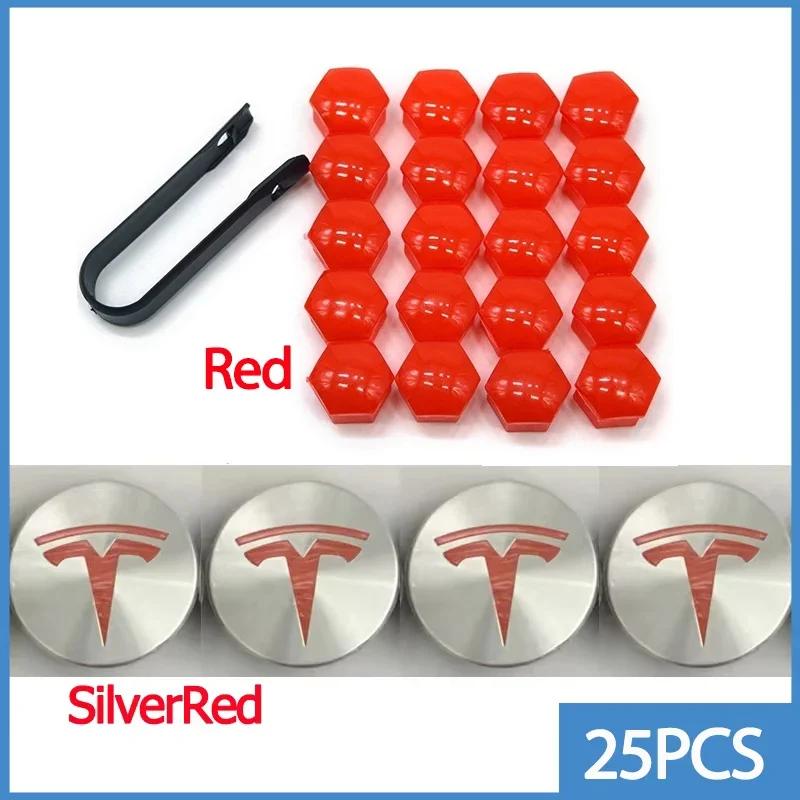 56mm Car Wheel Center Hub Caps for Tesla Model 3 Y S X Tire Valve Cap Lug Nut Protective Covers 25pcs 29pcs Per Set Accessories
56mm Car Wheel Center Hub Caps for Tesla Model 3 Y S X Tire Valve Cap Lug Nut Protective Covers 25pcs 29pcs Per Set Accessories
