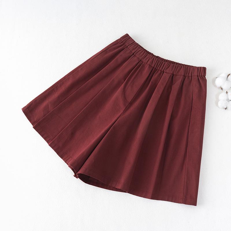 Saidi Pure Cotton Women s High Waist Loose Pleated Summer Casual Shorts Small червоний
Saidi Pure Cotton Women s High Waist Loose Pleated Summer Casual Shorts Small червоний