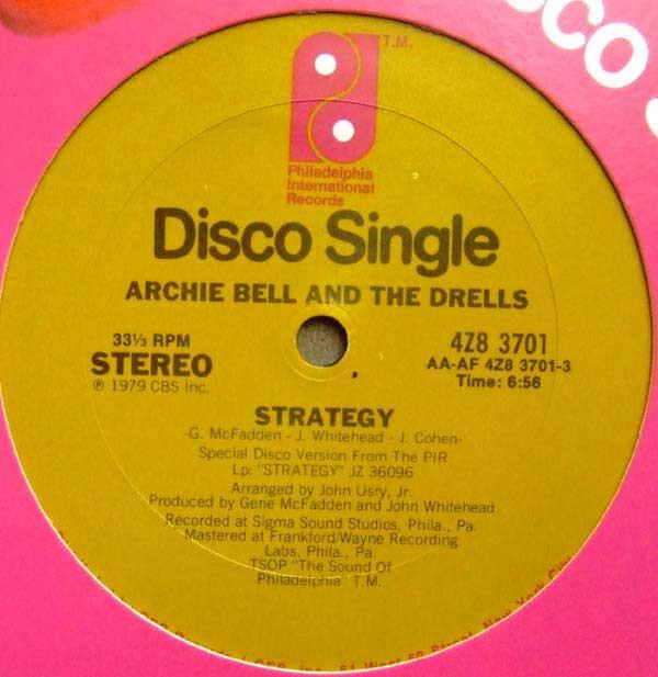 12inch Record ARCHIE BELL & THE DRELLS - Strategy 4Z83701 Philadelphia In 1979 US Soul/Funk Used
12inch Record ARCHIE BELL & THE DRELLS - Strategy 4Z83701 Philadelphia In 1979 US Soul/Funk Used